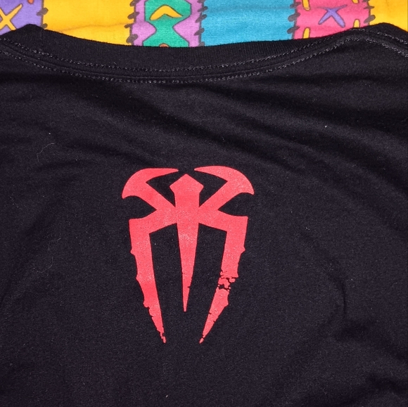 WWE Roman Reigns God Mode Authentic Shirt Tee Bloodline Ladies - Picture 3 of 6